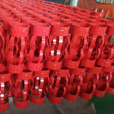 Centralizador da embalagem da tubulação de broca da curva da mola/otário Rod Roller Centralizer