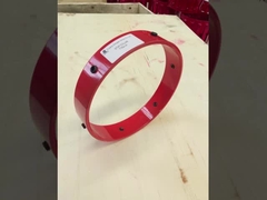 Colar de parada lustrado do centralizador da mola da curva para aumentar a estabilidade de encaixotamento