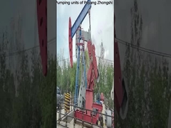 Unidade de bombeamento de equipamento de campo petrolífero para produção de petróleo API 11E