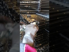 Ferramenta de perfuração de campos petrolíferos de barras de sucção de campos petrolíferos ocos Material de aço ligado 25 - 30 pés de comprimento