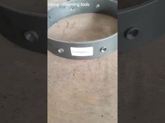 Ver visualização de Centralizador de revestimento API com batente articulado usado para demonstração em campo petrolífero