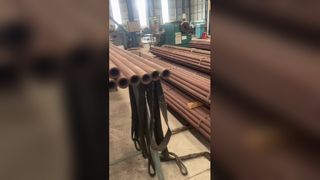 cano da bomba com haste de sucção