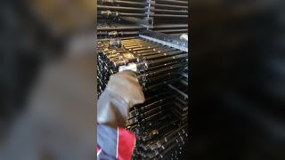 teste de rosca da haste de sucção